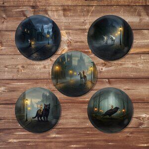 FAIRYCORE Pin Buttons 5 Set